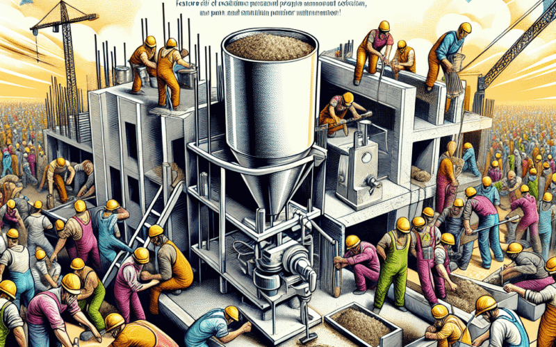 Como Dispositivos Para O Preparo Rápido E Eficaz De Argamassa Aceleram Sua Obra! -