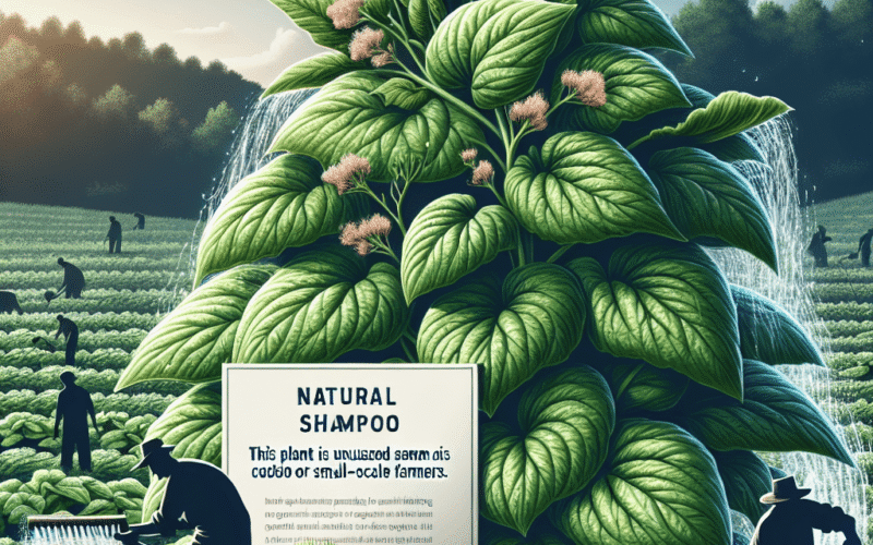 Essa Planta é Utilizada Como Shampoo Natural E Está Sendo Cultivada Por Pequenos Agricultores. -