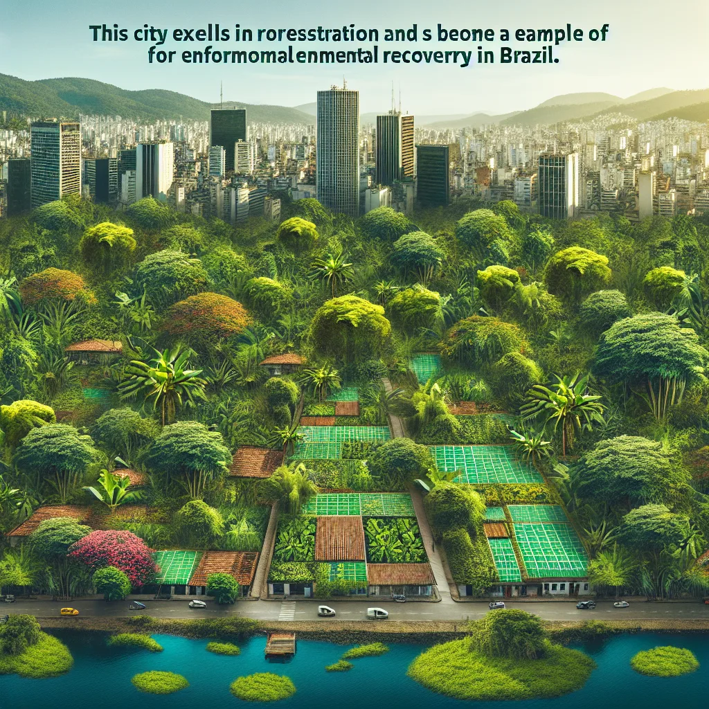 Esta Cidade Se Destaca Em Reflorestamento E Tornou-se Um Exemplo De Recuperação Ambiental No Brasil. –