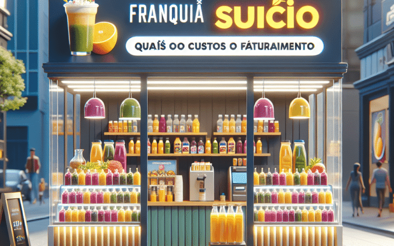 Franquia Sucão: Quais São Os Custos E O Faturamento? -