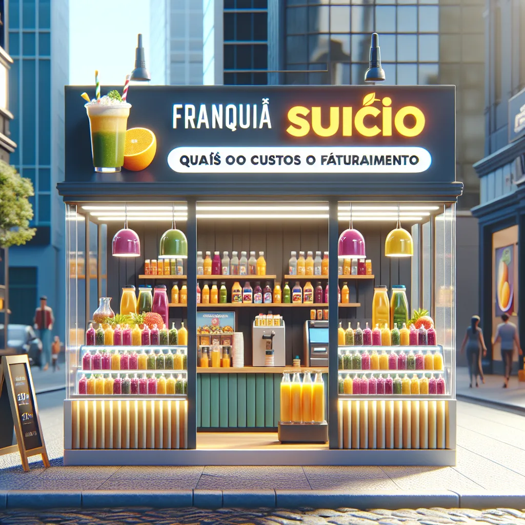 Franquia Sucão: Quais São Os Custos E O Faturamento? –