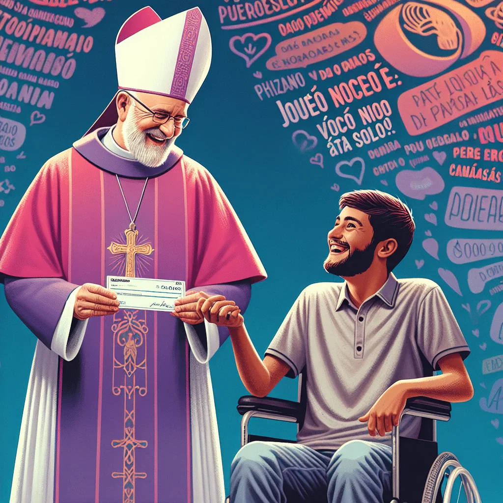 “João, você não está só”: Bispo Bruno Leonardo presenteia jovem paraplégico com R$ 100 mil e comove muitos nas redes sociais
