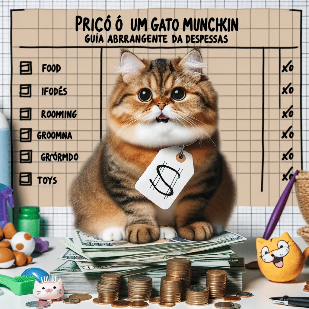 Preço de um gato munchkin: Guia abrangente de valores e despesas