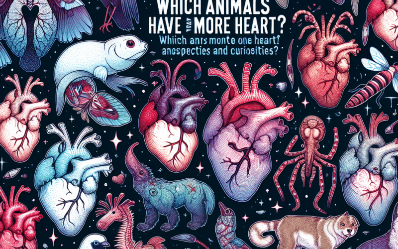 Quais animais possuem mais de um coração? Explore espécies e curiosidades.