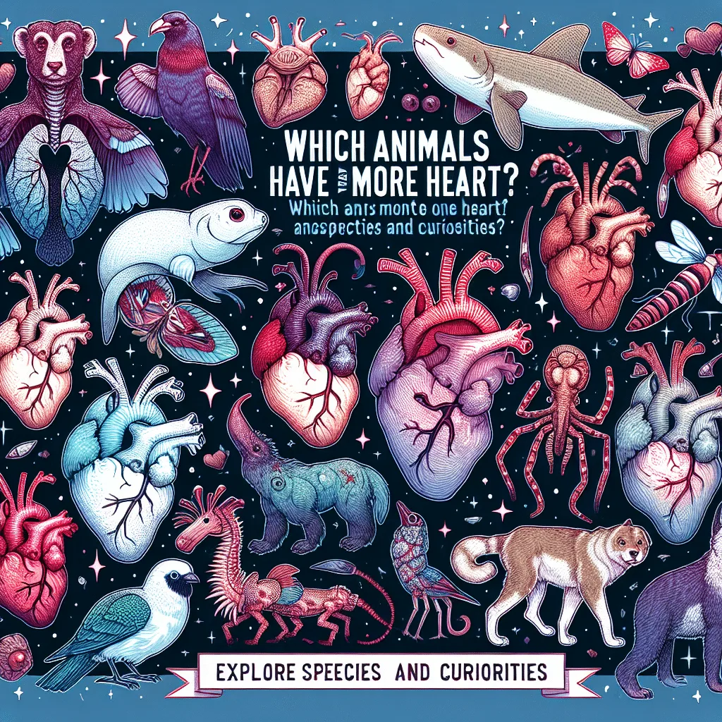 Quais animais possuem mais de um coração? Explore espécies e curiosidades.