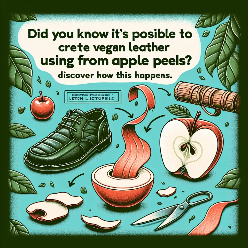 Você Sabia Que é Viável Criar Couro Vegano Usando A Casca Da Maçã? Descubra Como Isso Acontece. –