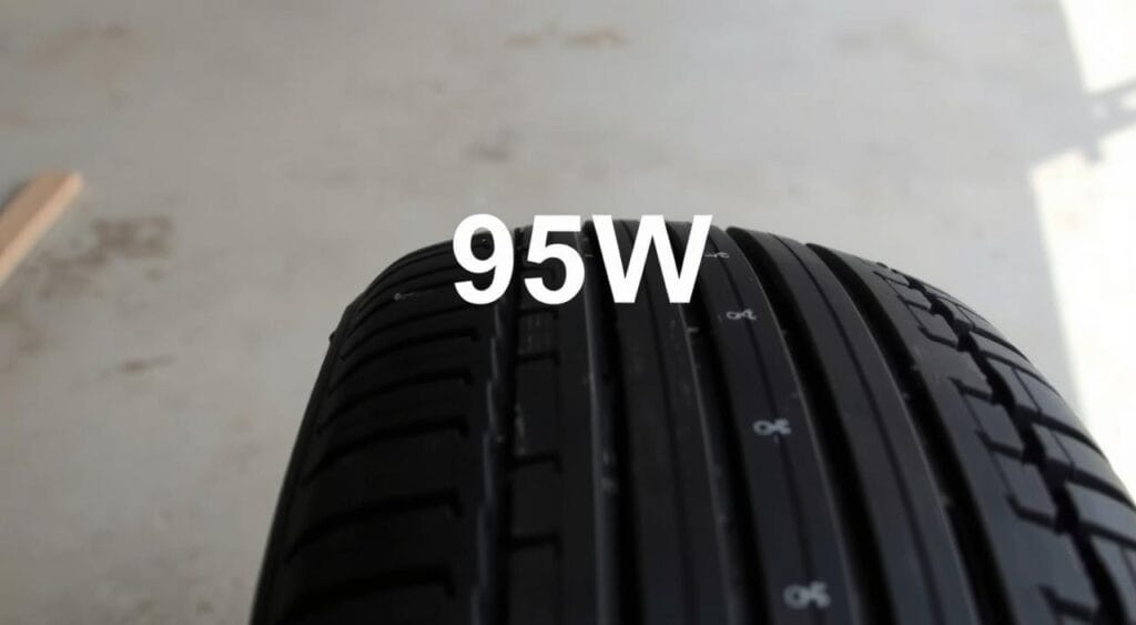 o que significa 95w no pneu