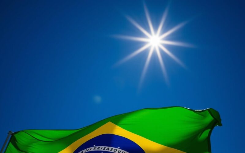 o que significa a estrela sozinha na bandeira do brasil