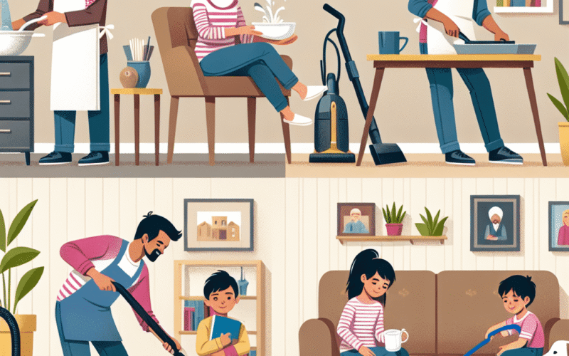 A relevância da distribuição de responsabilidades familiares