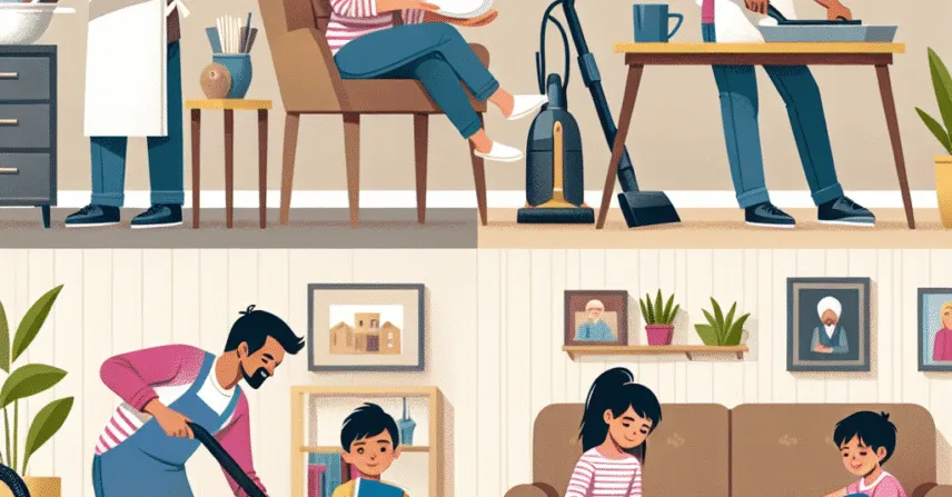 A relevância da distribuição de responsabilidades familiares