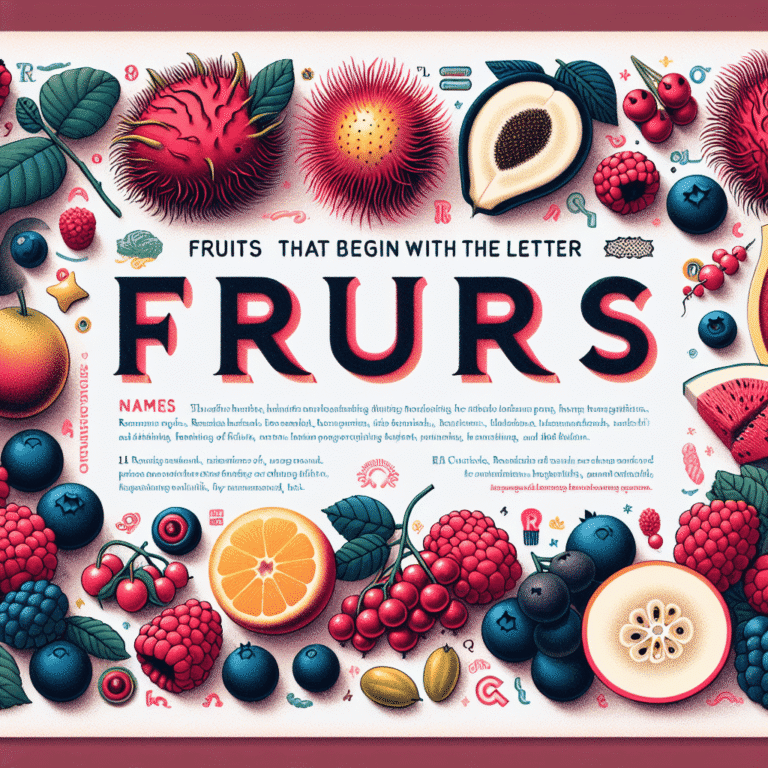 Frutas que começam com a letra R: nomes, benefícios e curiosidades