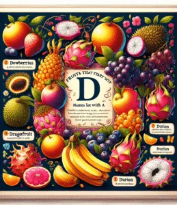 Frutas que começam com d: nomes, benefícios e curiosidades