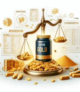 Luvis Gold faz engordar? Compreenda os efeitos e nutrientes.