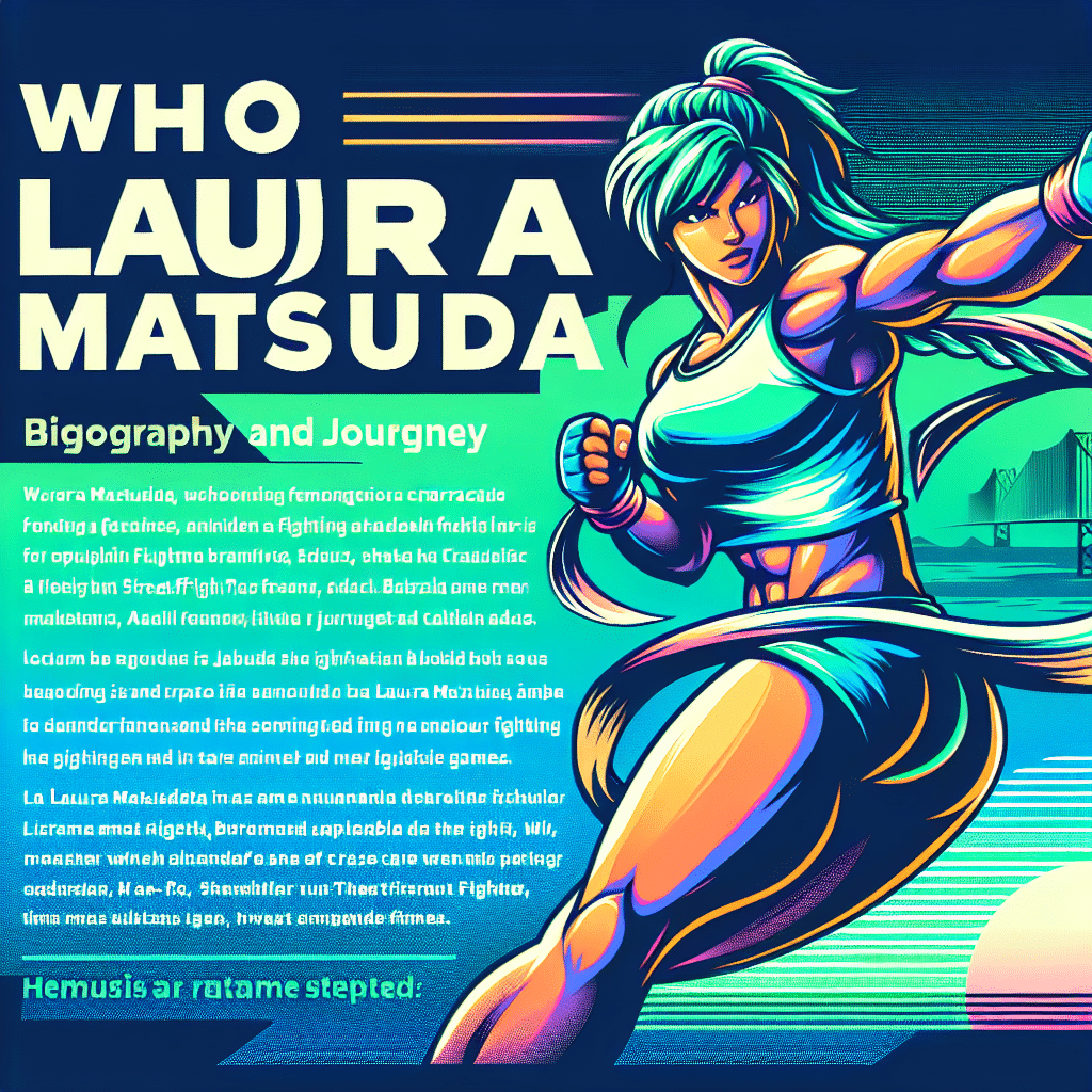 Quem é Laura Matsuda? Biografia e trajetória da lutadora de Street Fighter