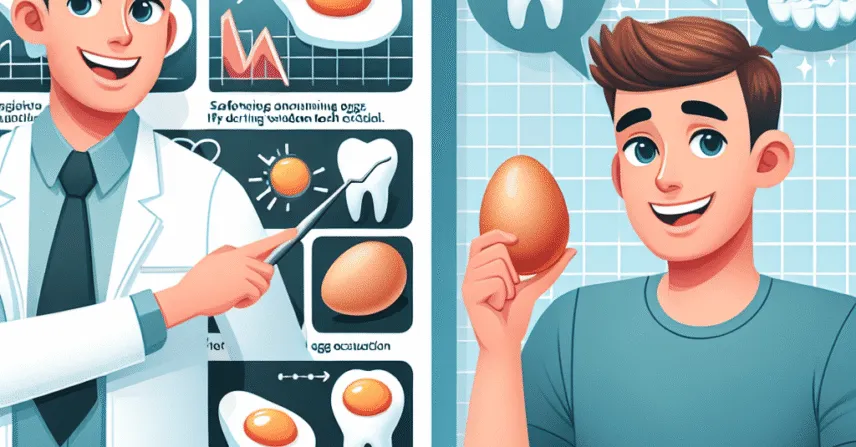 Retirei o siso: é seguro comer ovo? Confira dicas de alimentação na recuperação.