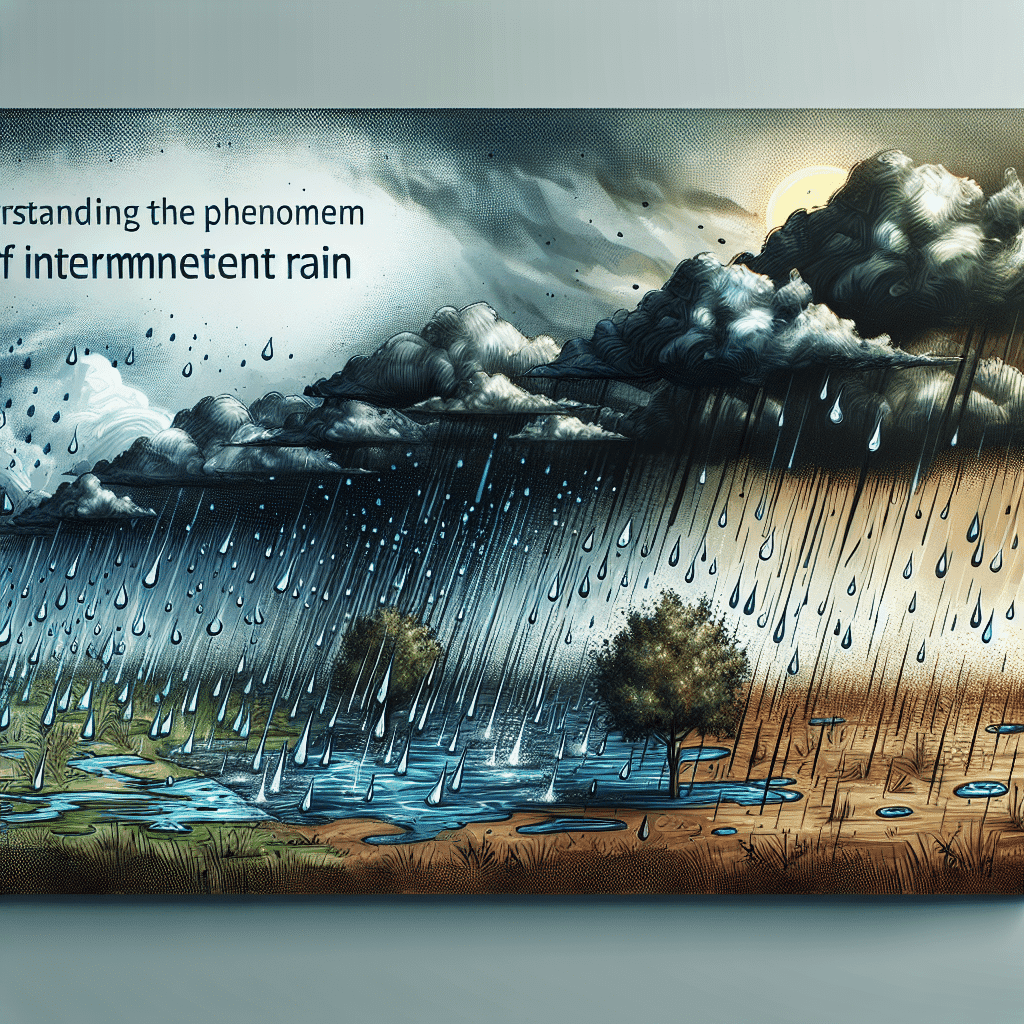 Significado de chuvas intermitentes: Compreenda o fenômeno