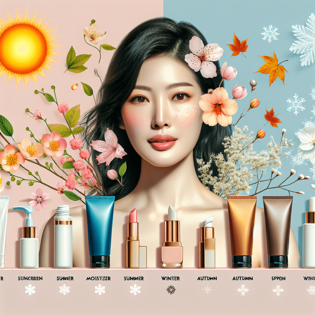 Sugestões para ajustar sua rotina de beleza às variações de clima e estação