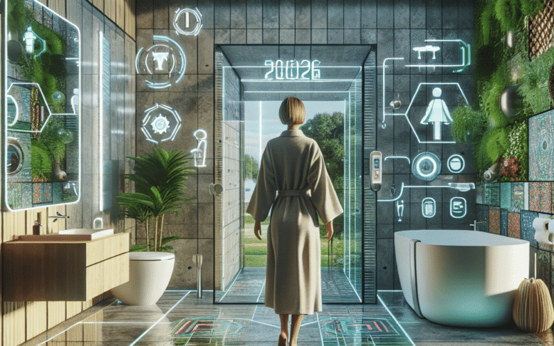 10 tendências de banheiro para 2026 que vão revolucionar sua casa