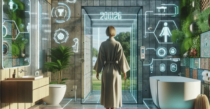10 tendências de banheiro para 2026 que vão revolucionar sua casa