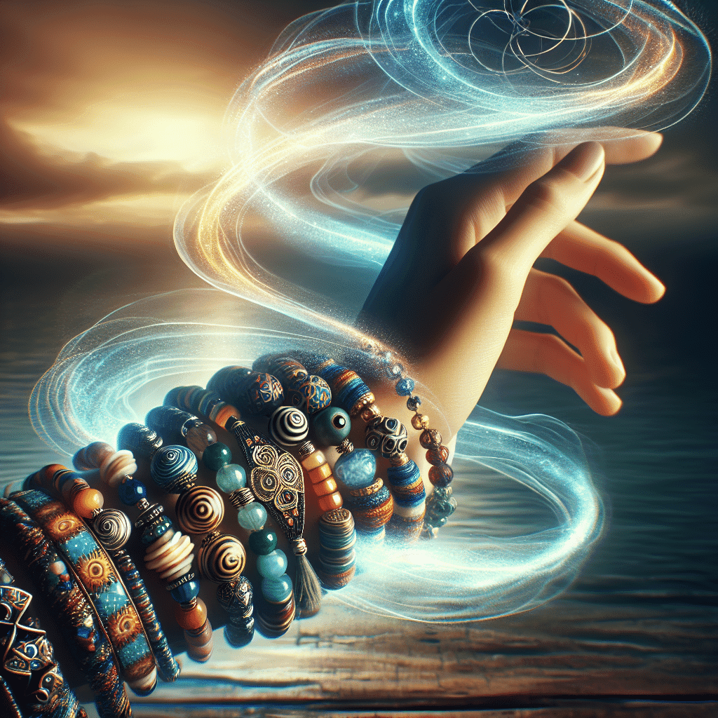 Qual é o significado das pulseiras de contas?