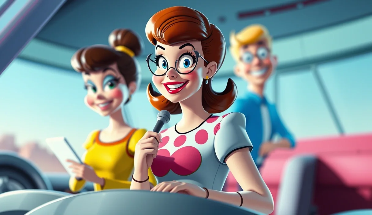 Jetsons 1962 Hanna-Barbera família futurista robô empregada Rosie