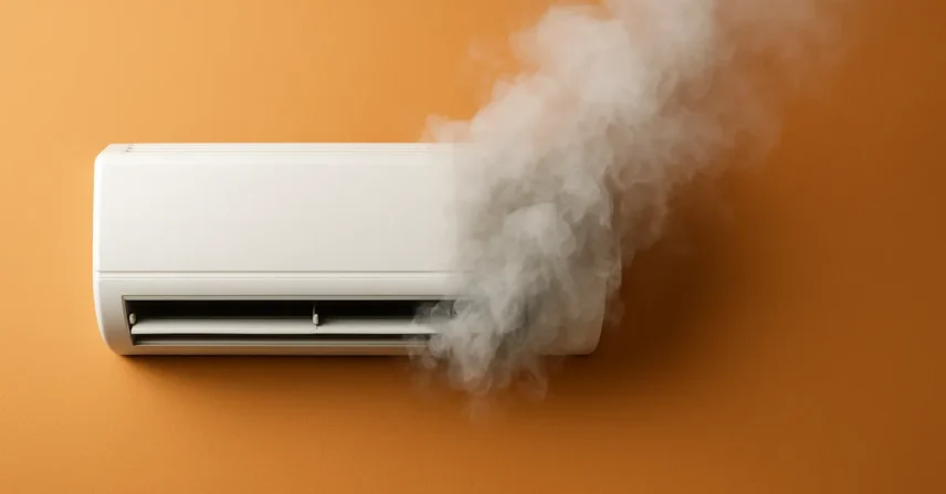 Ar condicionado saindo fumaça é normal? Saiba agora