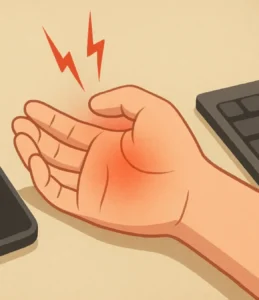 9 causas de dor no punho que crescem com uso de celular e teclado