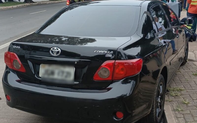 Acidente na Asa Sul fere dois em colisão com ônibus