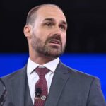 Eduardo Bolsonaro depõe virtualmente ao STF por coação