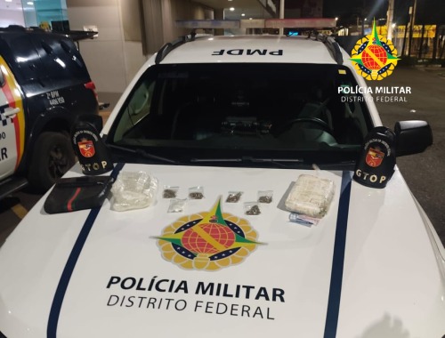 Jovem é preso por roubo e tráfico em Ceilândia