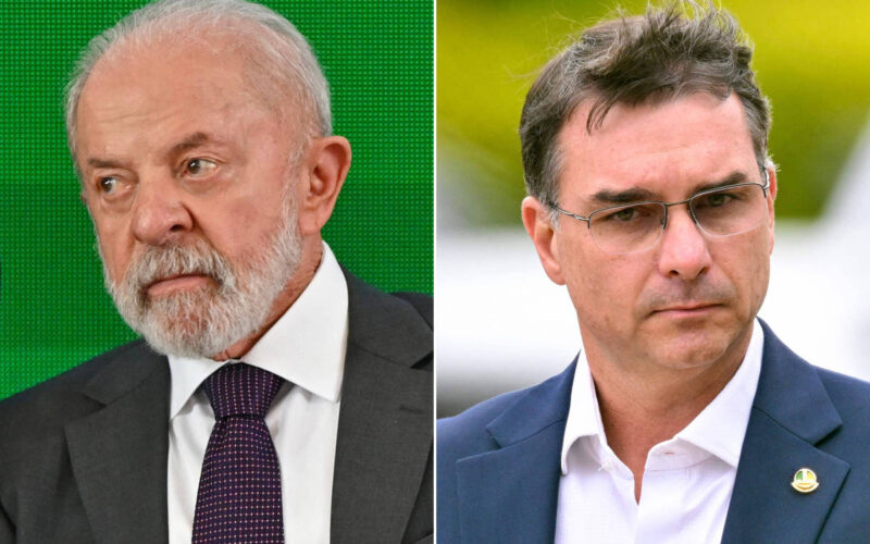 Lula e Flávio Bolsonaro disputam alianças em estados