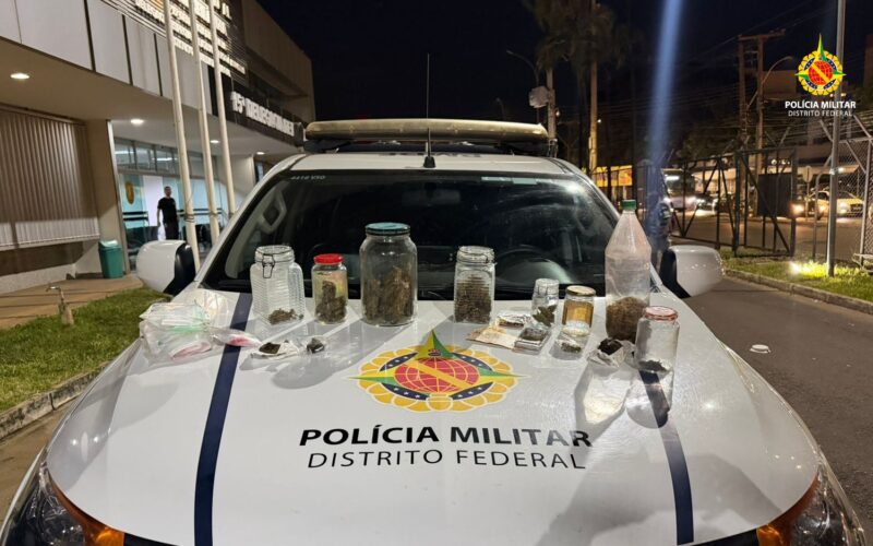 Cheiro forte de maconha leva PMDF a prisão em Ceilândia