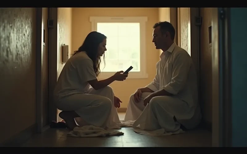 O que acontece nos bastidores durante as filmagens reais